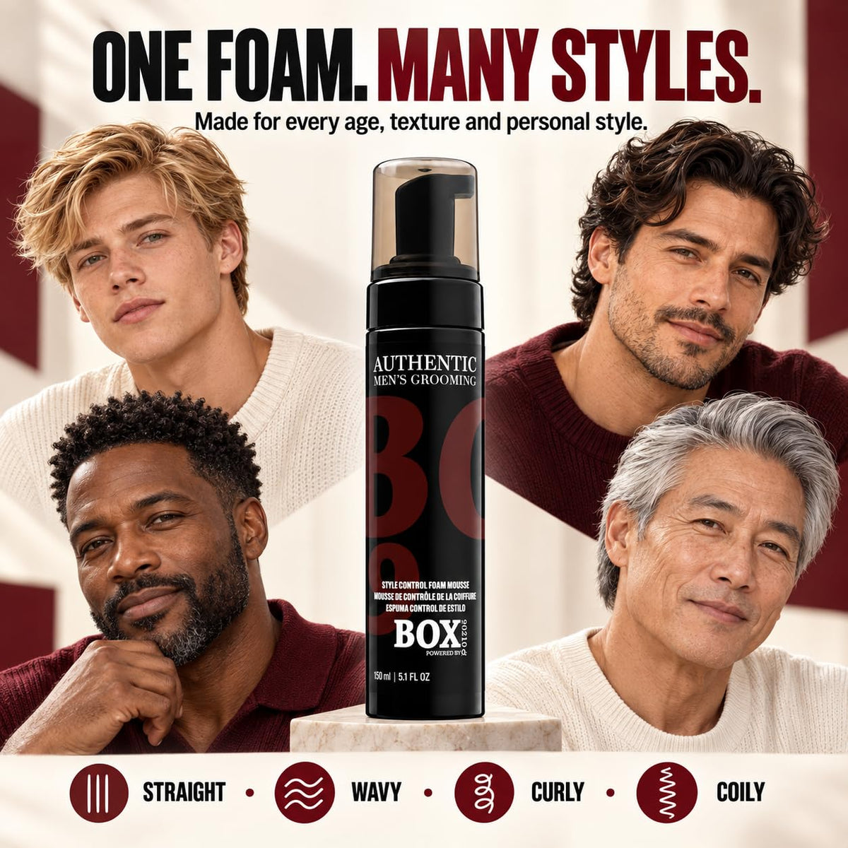 STYLE CONTROL Foam Mousse 150 ml | 5.1 OZ.