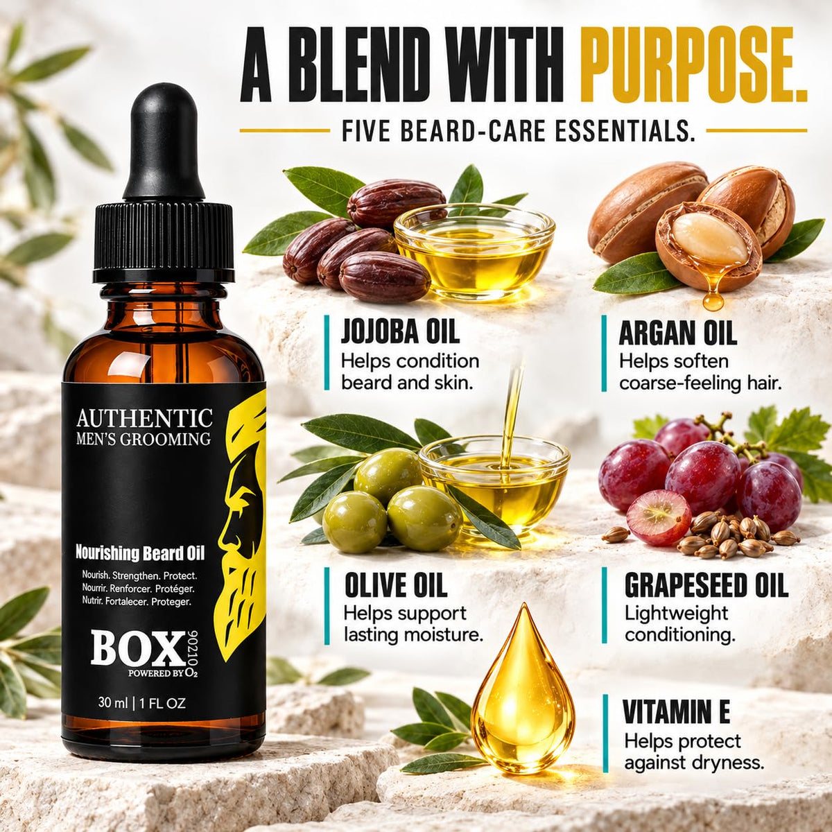 Nourishing Beard Oil 30 ml | 1 OZ.