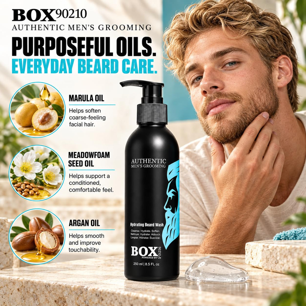 Hydrating Beard Wash  250 ml | 8.5 OZ.
