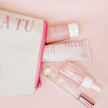 The Ellātu Travel Kit let's you bring your hair care on the go. All products are specially formulated for dry, damaged hair.
