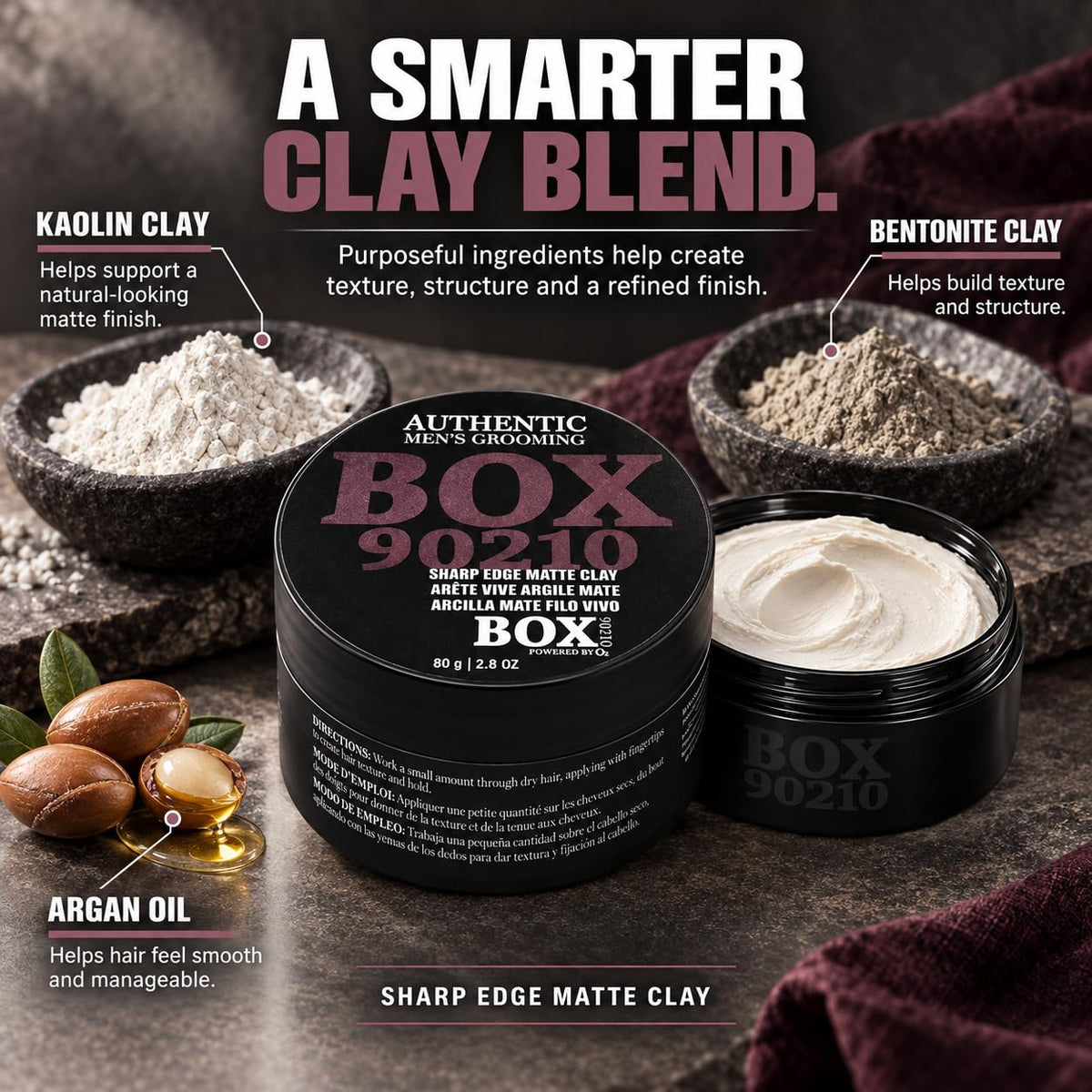 SHARP EDGE Matte Clay 80 g | 2.8 OZ.
